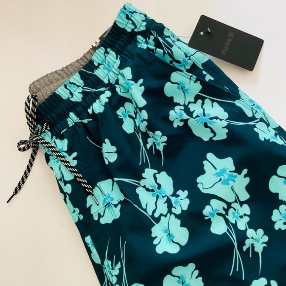 HURLEY Men's Swim Shorts "Salem Volley" NWT Size L - Picture 5 of 5